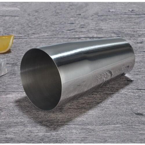 1PC Professional Stainless Steel Wine Bar Cocktail Shaker Metal Milk Coffee Shaker Cup Kitchen Gadget PH 012