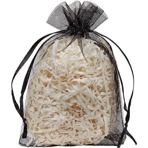 100pcs/lot 10x15 cm Organza Bags Wedding Pouches Jewelry Packaging Bags Nice Gift Bag