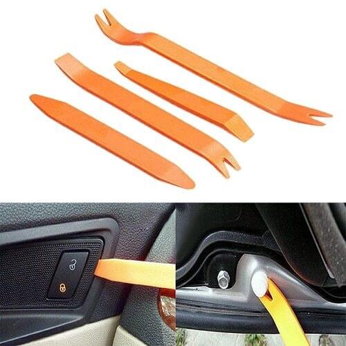 4pcs/set Cool Auto Car Radio Door Clip Panel Trim Dash Audio Removal Installer Pry Tool