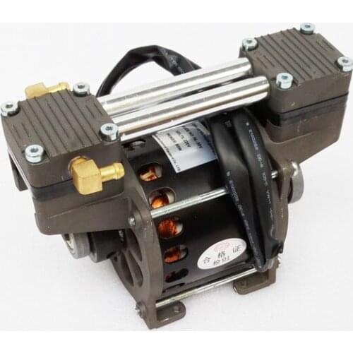 80W Oilless Mini Vacuum Pump with -89KPA Ultimate Pressure 18L/MIN Air Flow 220V/50HZ