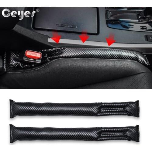Ceyes Car Styling Interior Accessories Sticker Seat Pad Gap Fillers Spacer Cushion Leakproof Protect Strips For Ford Focus Lexus