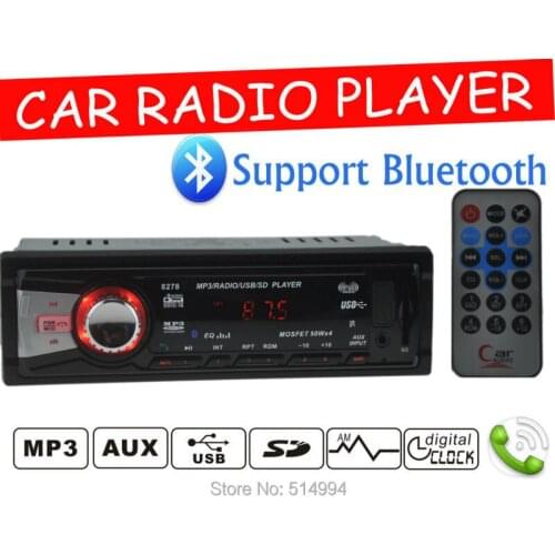 Car radio player,Support BLUE TOOTH,answer / hang up the phone USB SD AUX IN, 12V 1 din car audio,car stereo mp3,Free shipping
