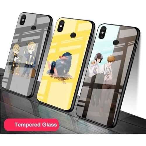 Fantastic beasts and where to find them Tempered Glass Case For Redmi Note 5 6 7 8 9 Pro Note8T Note9S Pro Redmi7A 8 9 Cover