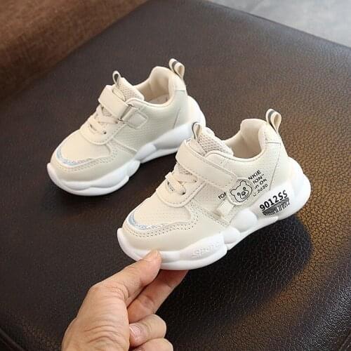 CUZULLAA 2020 Spring New Children Sneakers Kids Sport Shoes for Boys Girls Soft Bottom Breathable Fashion Sneakers for 1-8 Years