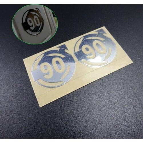 Decorative Metal Stickers on The Side for 1/14 Tamiya RC Truck Trailer Tipper Volvo FH12 FH16 FMX Car Diy Parts