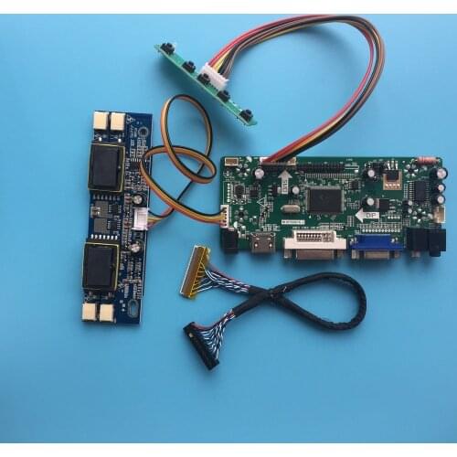 For M220EW01 V0/V2/V4/V5 M.NT68676 30pin LCD DIY VGA LVDS LED HDMI kit DVI panel 1680*1050 22.0" controller board driver screen