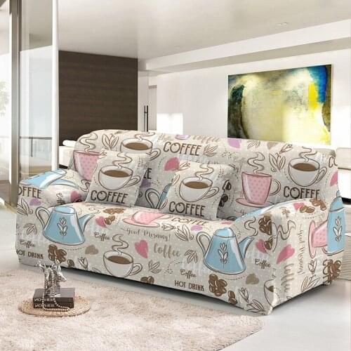 Elastic Cartoon Sofa Cover Stretch Tight Wrap All-inclusive Couch Covers For Living Room Armchair Slipcover