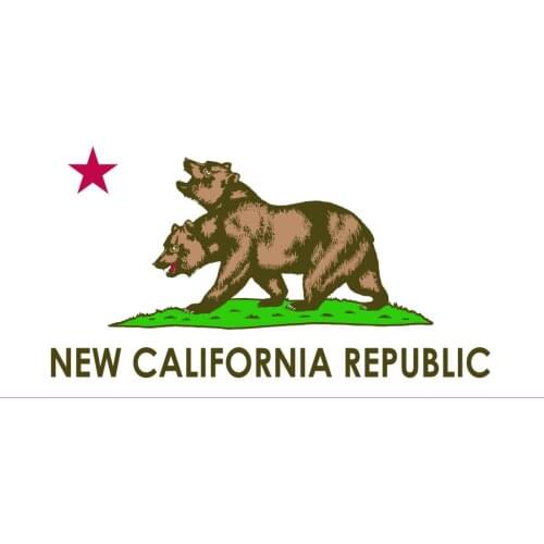 90x150cm new california republic flag