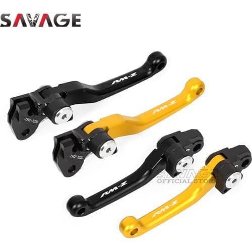 RM-Z 250 450 Pivot Clutch Brake Levers For SUZUKI RMZ450 2005-2020 RMZ250 2007-2020 RMZ 18 Motorcycle Dirt Bike Foldable Handles