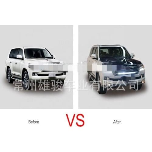 Suit For Years 18 Land Cruiser Lc200 with Front and Rear Bumper Modification