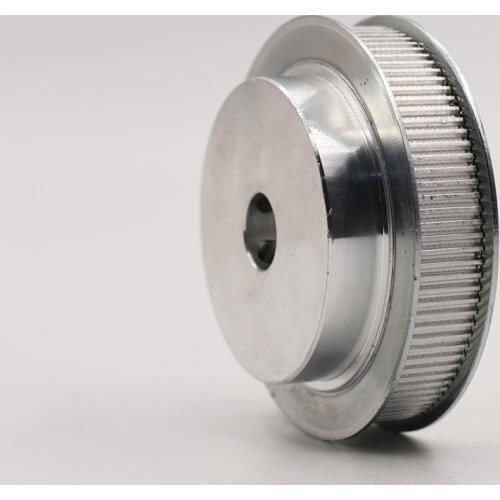 Aluminum Alloy BF Type 2GT 120 Teeth 6-25mm Inner Bore Timing Pulley 7/11mm Width 2mm Pitch Synchronous Wheel