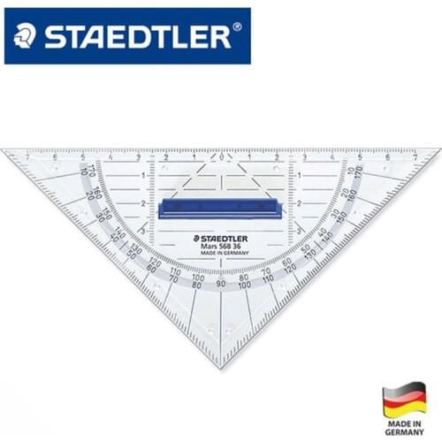 STAEDTLER 568 36 16cm geometric | drawing triangular plate Stationery Office accessories School supplies