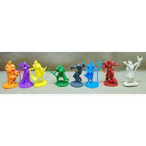 Super mini pvc figure model Toys fantasy of the northern paradise table games accessories war chess table game 8pcs/set