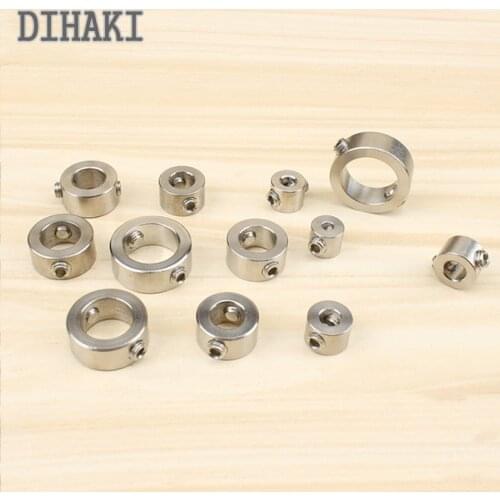 3-16mm Woodworking Drill Locator with Double-hole Screws Drill Bit Depth Stop Collars Ring Positioner Wood Bit Tool