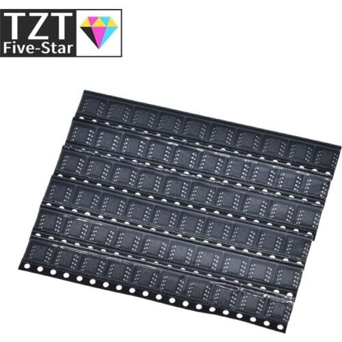 TZT 60pcs = 6 kinds * 10 pcs 24C02 24C04 24C08 24C16 24C32 24C64 sop kit Each 10pcs (12-21)