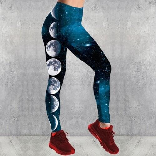 Hot Women Printing Leggings Put Hip Elastic High Waist Legging No Transparent Fitness leggings No Transparent Breathable Pants