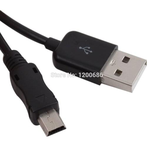 10ft 3M Spring Coiled Mini 5 Pin 2.0 Male to USB Cable