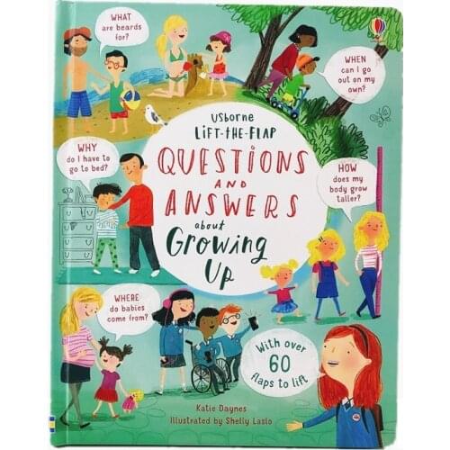 Questions & Answers about Growing Up English 3D Picture Book Kids Children Early Education Enlightenment Book