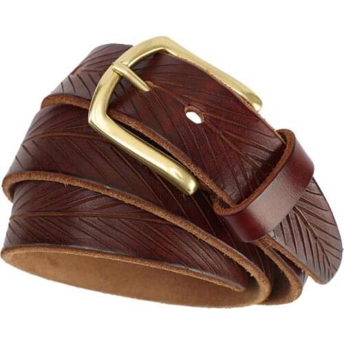 Free Shipping,2020 new natural cowhide buckle belt.5mm thick.100% original genuine leather belts.fashion vintage leather belt