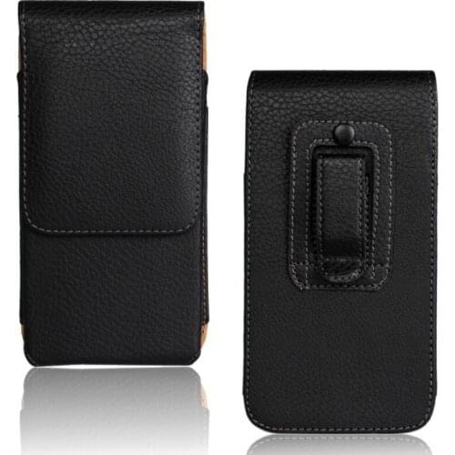 2016 New Smooth/Pattern Pu Leather Pouch Belt Clip Bag for Samsung Galaxy S8 Blackview P2 Lite / Vernee Thor Phone Accessory