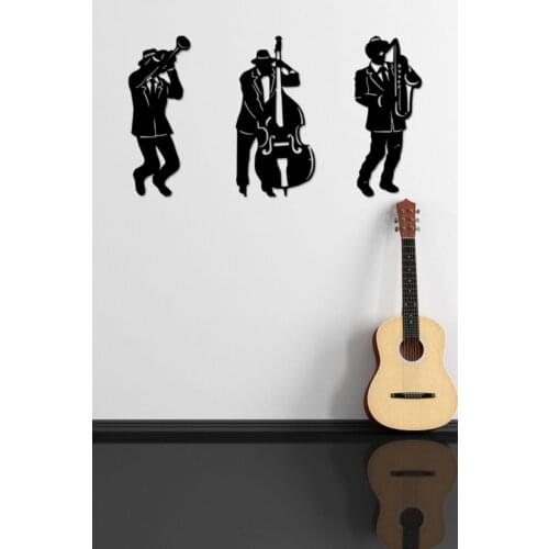 Musicians Wall Decor, Wall Decoration, Wooden Decorative Table, Laser Cut