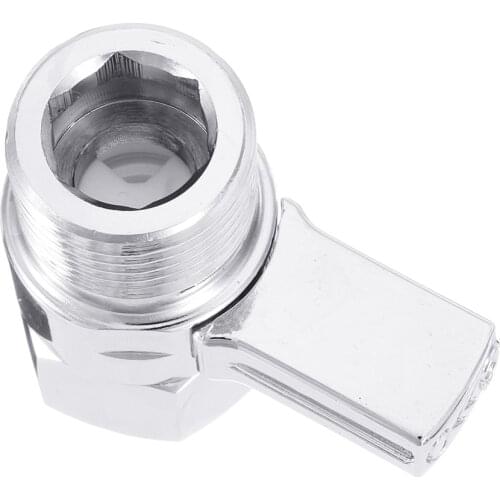 G 1/2 Shower Head Shut-Off Valve Quick Open Adapter Brass Valve Water Flow Control Regulator Bath Accessory