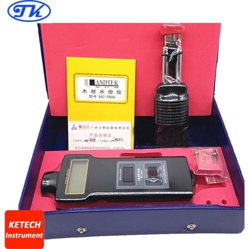 Digital Fibre Materials Moisture Meter MC7806