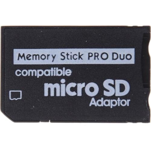 HOT New PSP Micro SD 1MB-128GB Memory Stick Pro Duo Support Memory Card Adapter Micro SD To Memory Stick Adapter