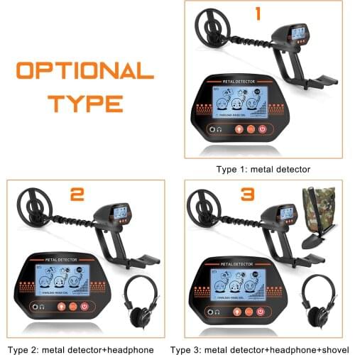 MD830 Portable Easy Installation Underground Metal Detector High Sensitivity Jewelry Treasure Gold Metal Detecting Tool Finder