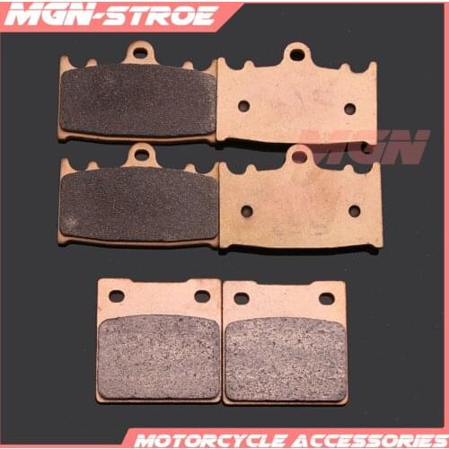 Motorcycle metal sintering brake pads For ZX-7R ZX7R 1989 1990 1991 1992 1993 1994 1995 89 90 91 92 93 94 95 ZXR400 ZRX 400