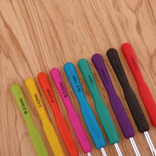 2.0mm - 6.0mm Ergonomic Crochet Hooks Set with Complete Crochet Knitting