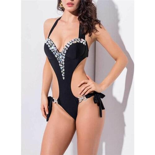 Meihuida New 2019 Swimwear Women One Piece Sexy Bikini Bathing Monokini Push Up UnPadded Bikini Swimwear Bathing Suit Women S-XL