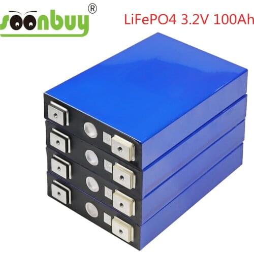 New 3.2V 100Ah LiFePO4 battery can form 12V battery Lithium-iron phospha 100000mAh Can make Boat batteries, car batteriy