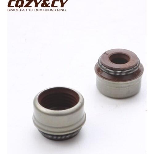 Valve stem oil seal for Gilera Nexus Eu3 125 150 250 300 500 Runner Vx- Vxr 125cc 150cc 200cc 436438 100669210 4-stroke