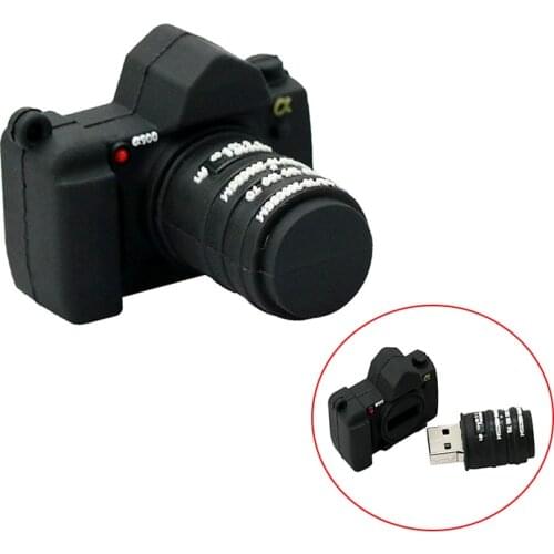 Silicone 64GB 32GB USB 2.0 Flash U disk gift Black camera 256GB 128 8 4 16 32 gb Pendrive ( not plastic ) memory Stick pendrives