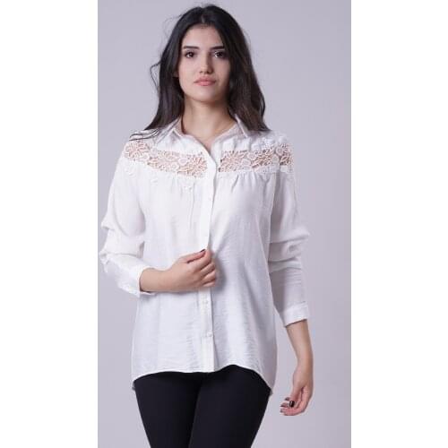 MANGA Women Bat Sleeve Detailed Shirt