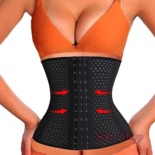 JAEBAEK Body Shaper Waist Trainer Belt Steel Boned Corset Women Postpartum Belly Slimming Belt Modeling Strap Shapewear