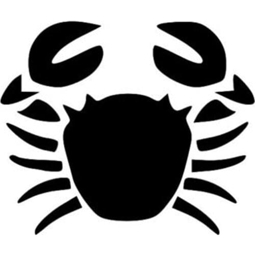 16cm*13.4cm Cancer Motorcycle Car Styling Fashion Decor Car Sticker Black/Silver S3-5656