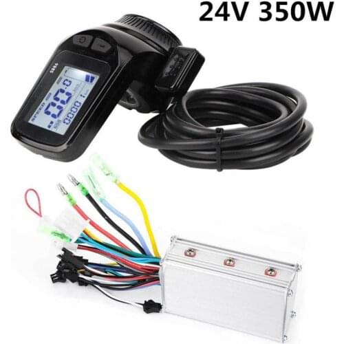 24/36/48V 350W Electric Scooter Motor Controller LCD Display Thumb Throttle Kit Thumb Throttle Kit