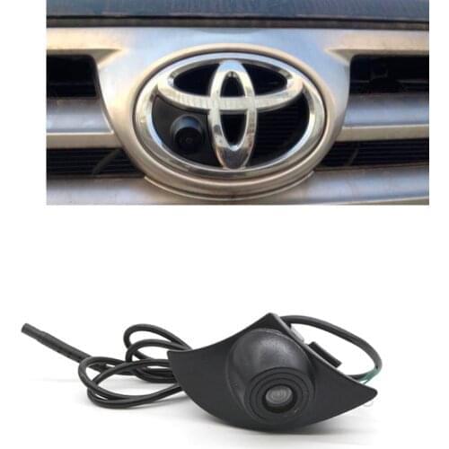 Car Special Front high quality Camera For Toyota Highlander 2012 2013 2014 Car front camera Waterproof Night Vision CCD full HD