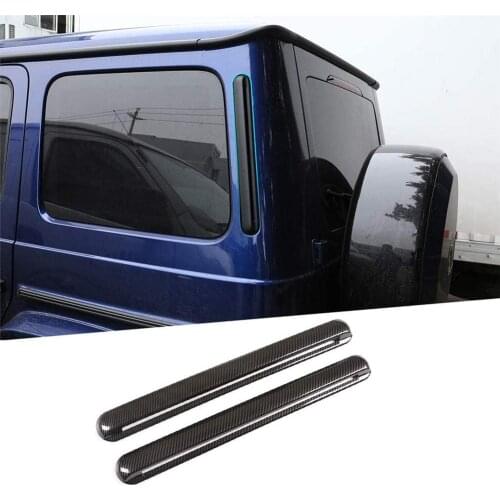 Car Exterior Body Rear Side AC Air Condition Vent Decoration Strips Trim For Mercedes-Benz G Class W464 2019 2020