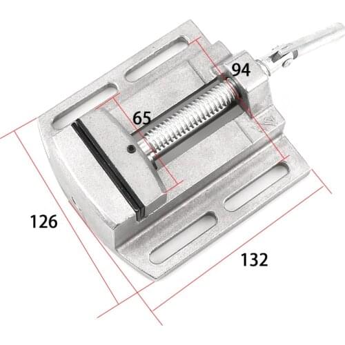 Mini precisio Multifunctional Working Table drill milling machine stent 2.5" Parallel jaw vice Drill Press Vise worktable Adjust