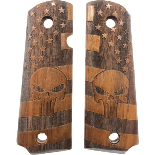 Colt 1911 Laser Cut Custom Serial Wooden New Design Grips Mod30