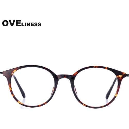 Fashion womens eyeglasses frames Retro Round Glasses Frame for Women 2020 Optical Myopia Prescription eye glasses Full eyewear