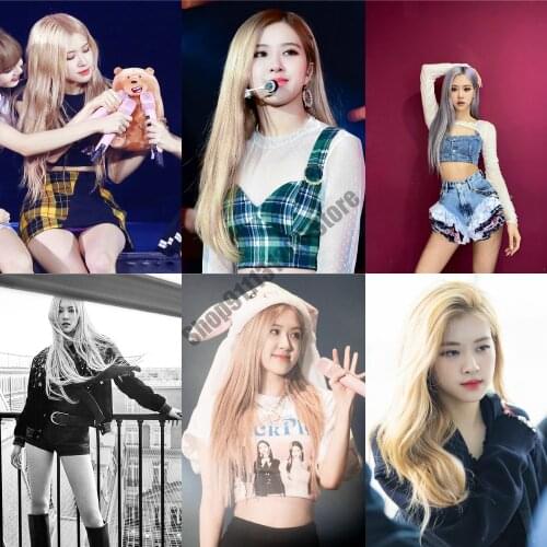 Wall Art Canvas Painting South Korean Girl Group Park Chae Young Rose Posters and Prints Pictures for Living Nordic Room Decor