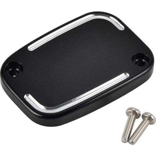 NICECNC CNC Front Clutch Master Cylinder Cover 6061-T6 Aluminum Black Anodized for Road Glide FLTRX 2017 2018 2019