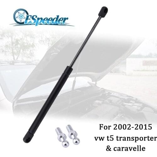 ESPEEDER Car Bonnet Hood Lift Supports Shock Struts Gas Shock Struts Support 7E0823359 For VW T5 Transporter Caravelle 2003-2015