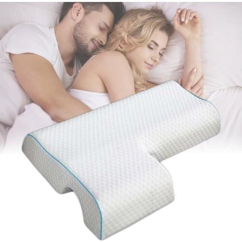 Sleeping Neck Pillow Bamboo Memory Foam Pillow Pillow Cervical Memory Foam Pillow Arch Designed Breathable Couples Pillow