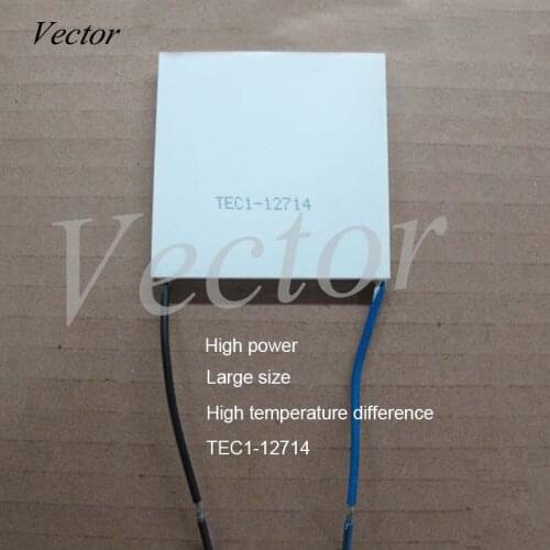 Semiconductor Refrigeration Sheet TEC1-12714 Power 14A12V Area 50*50MM Rapid Heat Dissipation and Cooling