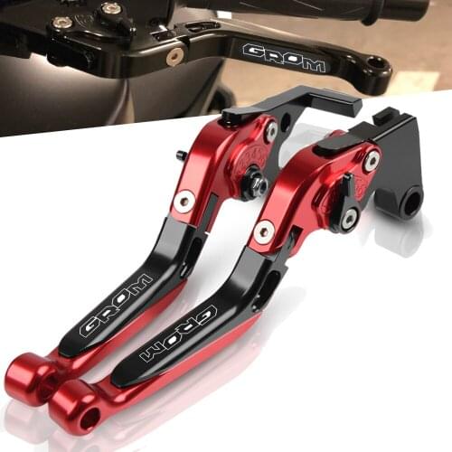 For HONDA GROM MSX125 MSX 125 2014-2015 2016 2017 Motorcycle Accessories Adjustable Levers Motorbike Brake Clutch Lever